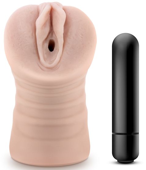 Телесный мастурбатор-вагина Rain - Blush Novelties - в Салавате купить с доставкой