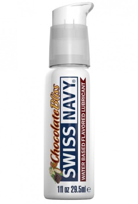 Лубрикант с ароматом шоколада Swiss Navy Chocolate Bliss Lube - 29,5 мл. - Swiss navy - купить с доставкой в Салавате