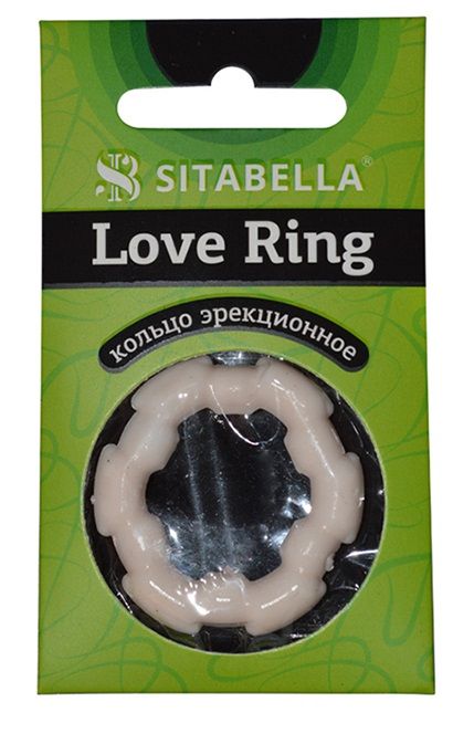 Фигурное эрекционное кольцо из киберкожи - Sitabella - в Салавате купить с доставкой