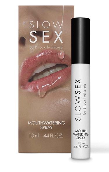 Спрей для усиления слюноотделения Slow Sex Mouthwatering Spray - 13 мл. - Bijoux Indiscrets - купить с доставкой в Салавате