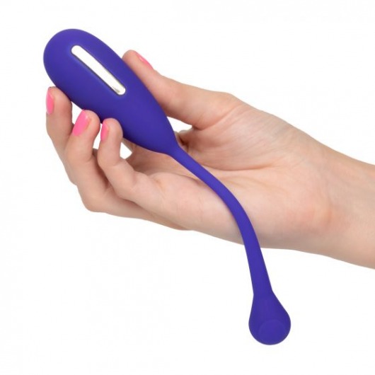 Фиолетовый шарик с электростимуляцией и вибрацией Intimate E-Stimulator Remote Kegel Exerciser - California Exotic Novelties - купить с доставкой в Салавате