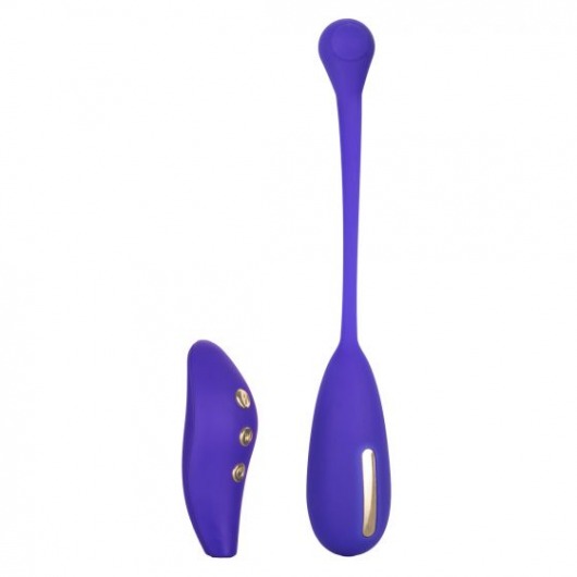 Фиолетовый шарик с электростимуляцией и вибрацией Intimate E-Stimulator Remote Kegel Exerciser - California Exotic Novelties - купить с доставкой в Салавате