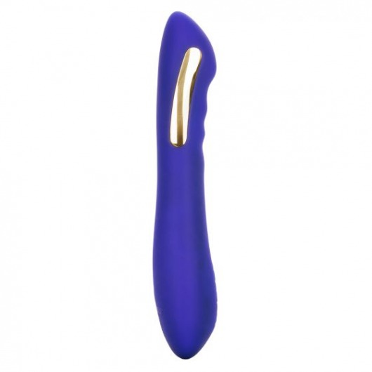 Фиолетовый вибратор с электростимуляцией Intimate E-Stimulator Petite Wand - 18,5 см. - California Exotic Novelties - купить с доставкой в Салавате