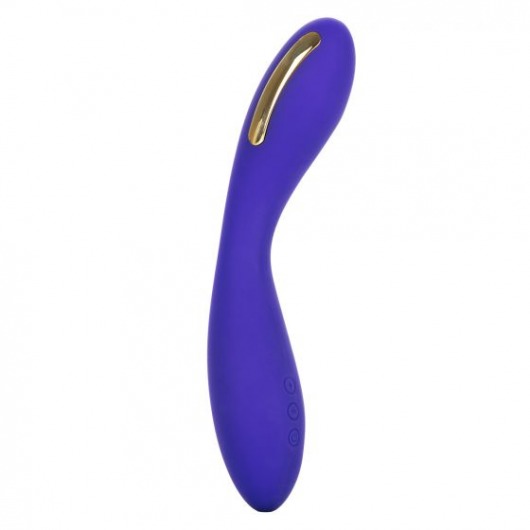 Фиолетовый вибратор с электростимуляцией Intimate E-Stimulator Wand - 21,5 см. - California Exotic Novelties - купить с доставкой в Салавате