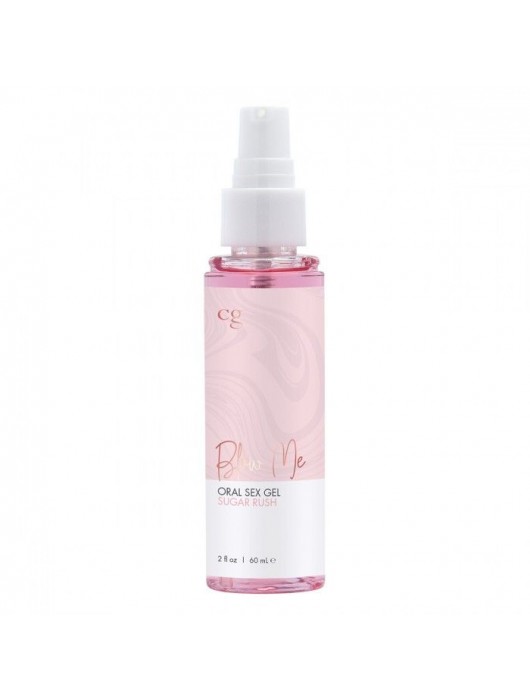 Гель для орального секса Sugar Rush с ароматом сладкой ваты - 60 мл. - CG - купить с доставкой в Салавате