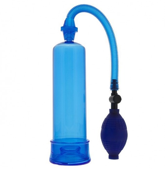 Синяя вакуумная помпа MENZSTUFF PENIS ENLARGER - Dream Toys - в Салавате купить с доставкой