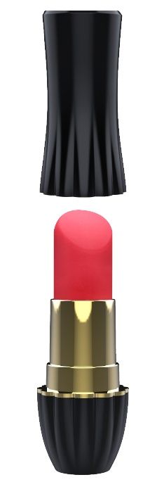 Клиторальный стимулятор-помада LIPSTICK - 9,3 см. - Dream Toys - купить с доставкой в Салавате