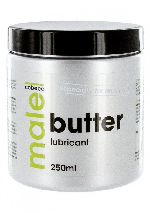 Анальный лубрикант MALE Cobeco Butter Lubricant - 250 мл. - Cobeco - купить с доставкой в Салавате