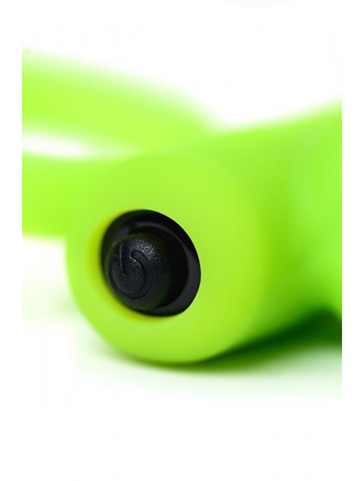 Зеленое эрекционное виброкольцо на пенис Cock Ring - A-toys - в Салавате купить с доставкой