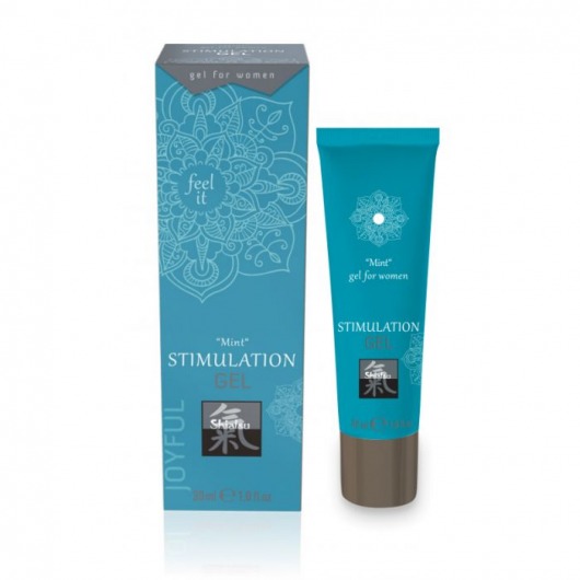 Возбуждающий интимный гель STIMULATION GEL Mint - 30 мл. - Shiatsu - купить с доставкой в Салавате