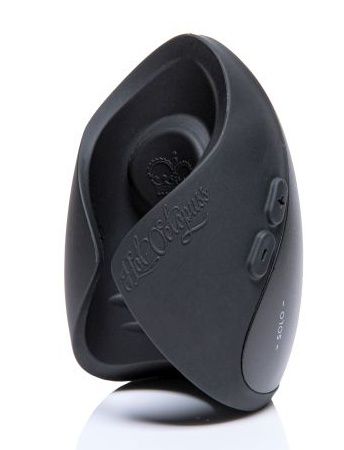 Черный инновационный мужской вибратор PULSE SOLO ESSENTIAL - Hot Octopuss - в Салавате купить с доставкой