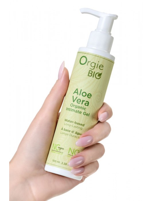 Органический интимный гель ORGIE Bio Aloe Vera с экстрактом алоэ вера - 100 мл. - ORGIE - купить с доставкой в Салавате