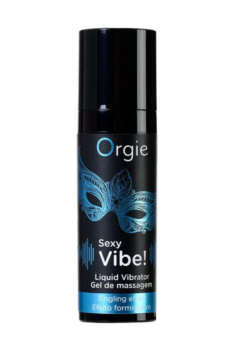 Гель для массажа ORGIE Sexy Vibe Liquid Vibrator с эффектом вибрации - 15 мл. - ORGIE - купить с доставкой в Салавате