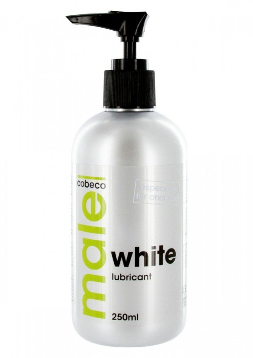 Анальная смазка на водной основе MALE Cobeco White Lubricant - 250 мл. - Cobeco - купить с доставкой в Салавате