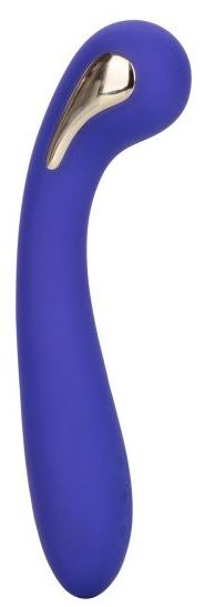 Фиолетовый вибромассажер с электростимуляцией Intimate Estim Petite G Wand - 19 см. - California Exotic Novelties - купить с доставкой в Салавате