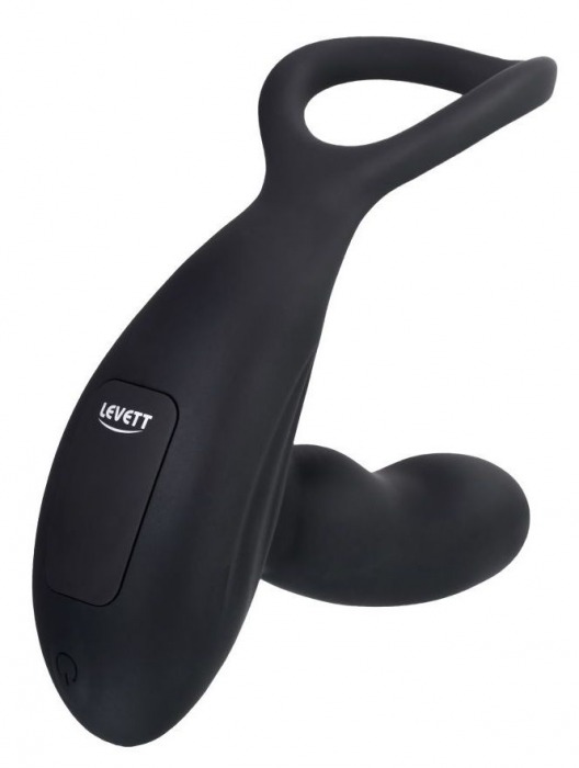 Черный стимулятор простаты Maud с вибрацией - Levett - в Салавате купить с доставкой