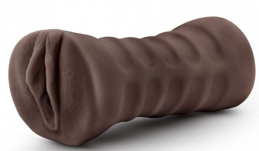 Коричневый мастурбатор-вагина Hot Chocolate Brianna - Blush Novelties - в Салавате купить с доставкой