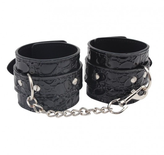 Черные наручники Be good Wrist Cuffs - Chisa - купить с доставкой в Салавате