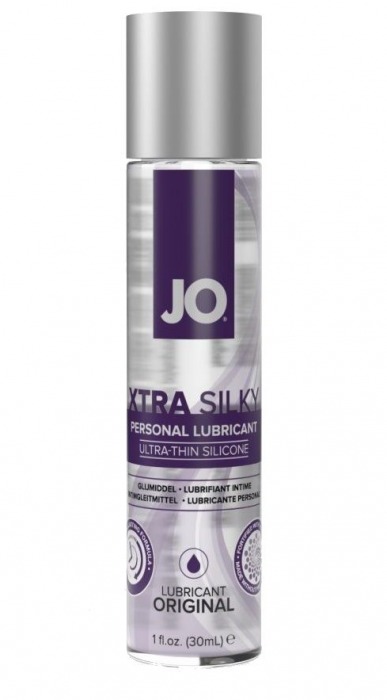Лубрикант на силиконовой основе JO Xtra Silky - 30 мл. - System JO - купить с доставкой в Салавате
