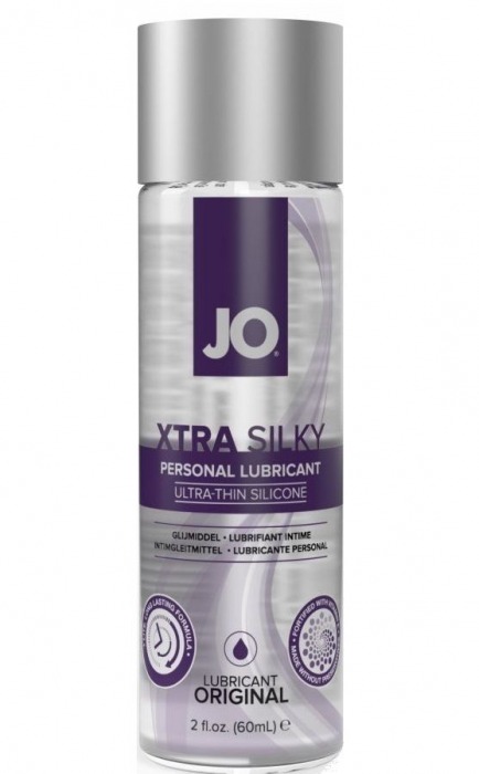 Лубрикант на силиконовой основе JO Xtra Silky - 60 мл. - System JO - купить с доставкой в Салавате