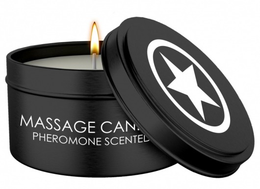 Массажная свеча с феромонами Massage Candle Pheromone Scented - Shots Media BV - купить с доставкой в Салавате