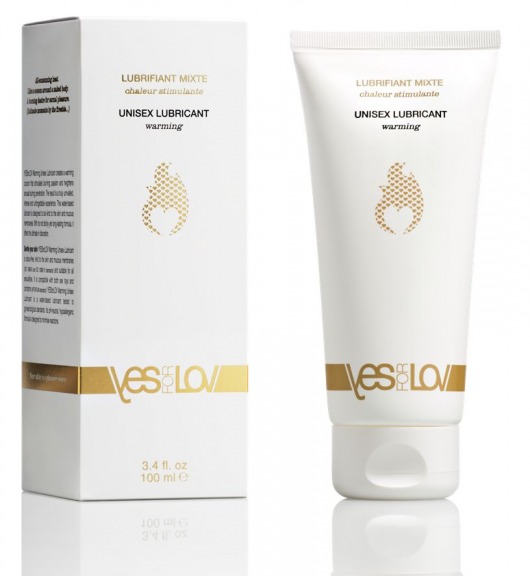 Лубрикант на водной основе с согревающим эффектом Warming Unisex Lubricant - 100 мл. - YESforLOV - купить с доставкой в Салавате