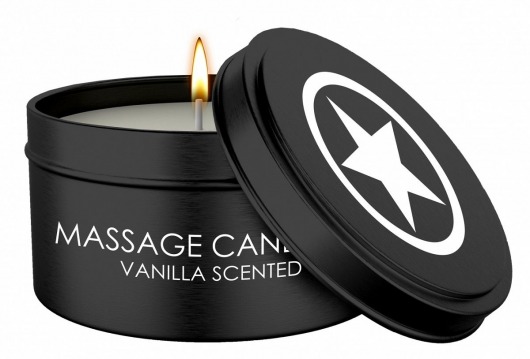 Массажная свеча с ароматом ванили Massage Candle - Shots Media BV - купить с доставкой в Салавате