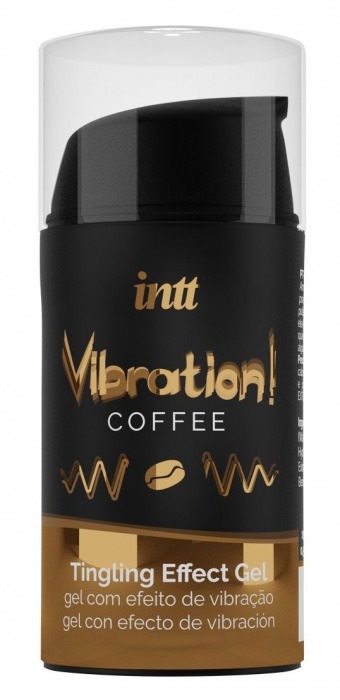 Жидкий интимный гель с эффектом вибрации Vibration! Coffee - 15 мл. - INTT - купить с доставкой в Салавате