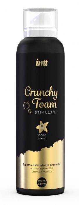 Пенка для массажа Crunchy Foam Stimulant Vanilla - 100 мл. - INTT - купить с доставкой в Салавате