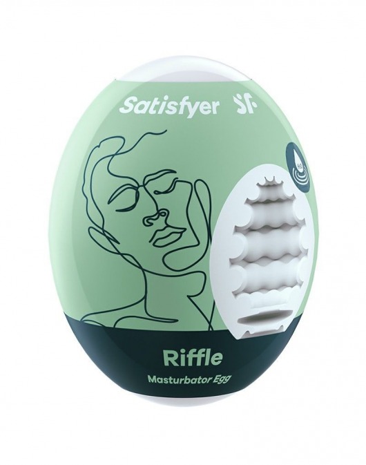 Мастурбатор-яйцо Satisfyer Riffle Mini Masturbator - Satisfyer - в Салавате купить с доставкой