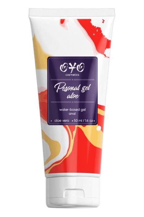 Анальная смазка на водной основе OYO Personal Gel Aloe - 50 мл. - OYO - купить с доставкой в Салавате