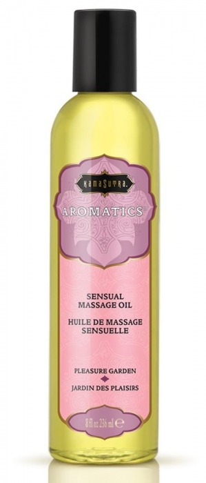 Массажное масло с цветочным ароматом Pleasure Garden - 236 мл. - Kama Sutra - купить с доставкой в Салавате