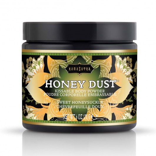 Пудра для тела Honey Dust Body Powder с ароматом жимолости - 170 гр. - Kama Sutra - купить с доставкой в Салавате