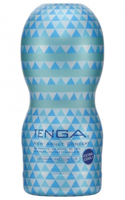Мастурбатор с охлаждающей смазкой TENGA Original Vacuum Cup Extra Cool - Tenga - в Салавате купить с доставкой