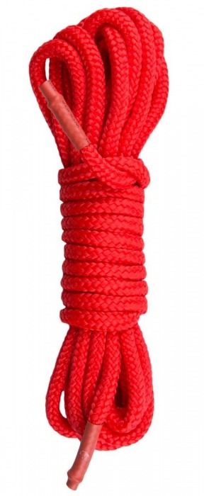 Красная веревка для связывания Nylon Rope - 5 м. - Easy toys - купить с доставкой в Салавате