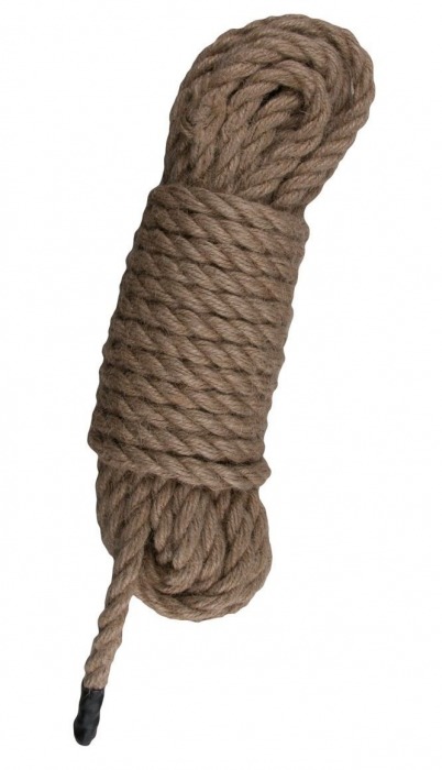 Пеньковая веревка для связывания Hemp Rope - 5 м. - Easy toys - купить с доставкой в Салавате