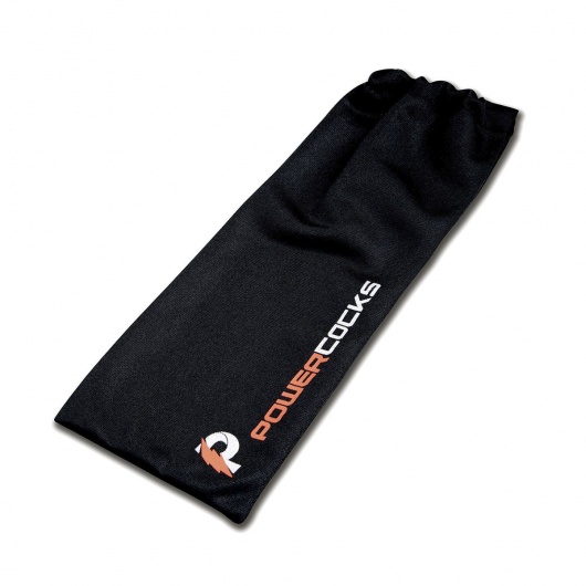 Черный вибратор-реалистик 8  Girthy Realistic Vibrator - 24,5 см. - PowerCocks