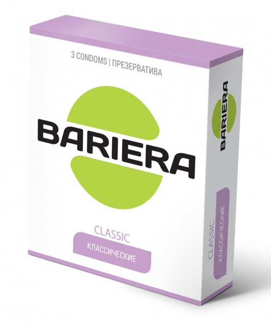 Классические презервативы Bariera Classic - 3 шт. - Bariera - купить с доставкой в Салавате