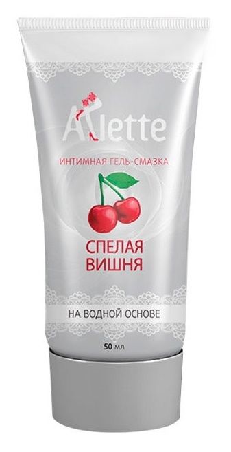 Интимная гель-смазка на водной основе Arlette  Спелая вишня  - 50 мл. - Arlette - купить с доставкой в Салавате