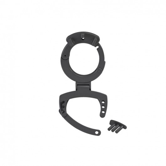 Кольцо с зажимом для мошонки для пояса верности Pubic Enemy - MyStim - купить с доставкой в Салавате