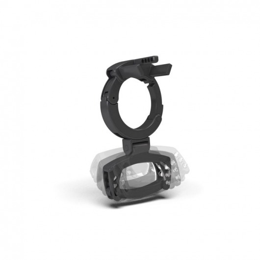 Кольцо с зажимом для мошонки для пояса верности Pubic Enemy - MyStim - купить с доставкой в Салавате