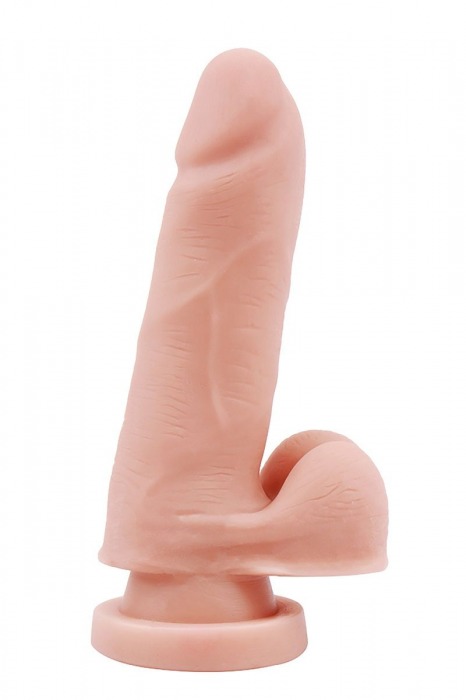 Телесный фаллоимитатор-реалистик Dual Density Dildo - 14,5 см. - Dream Toys