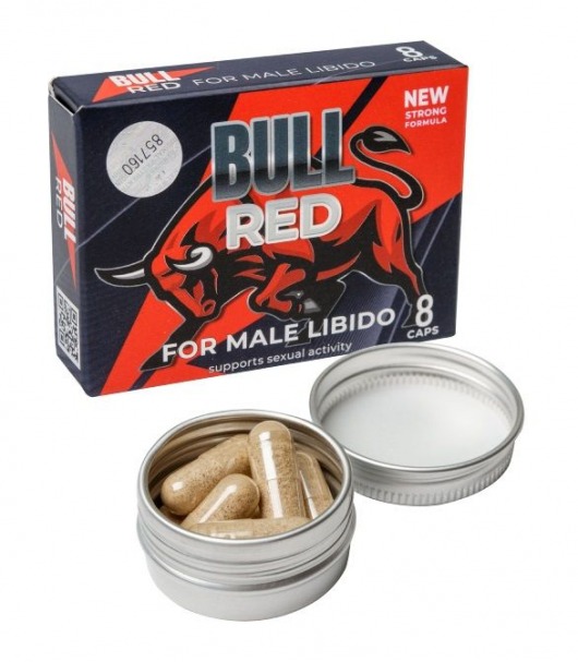 Пищевой концентрат для мужчин BULL RED - 8 капсул - Sitabella - купить с доставкой в Салавате