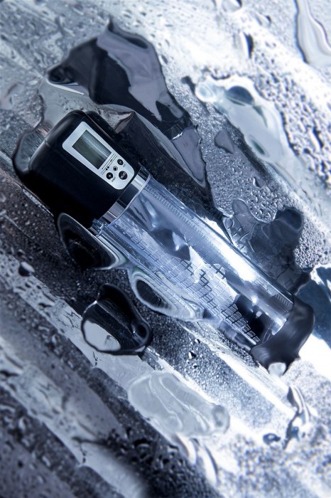 Прозрачная автоматическая помпа для пениса Alrik - Sexus - в Салавате купить с доставкой