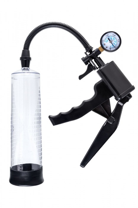 Прозрачная механическая помпа для пениса Viggo - Sexus - в Салавате купить с доставкой