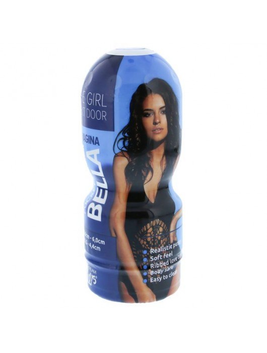 Телесный мастурбатор-вагина в тубе Bella - Dream Toys - в Салавате купить с доставкой