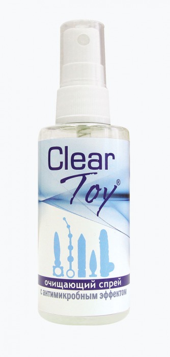 Очищающий спрей Clear Toy с антимикробным эффектом - 100 мл. - Биоритм - купить с доставкой в Салавате