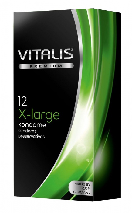 Презервативы увеличенного размера VITALIS PREMIUM x-large - 12 шт. - Vitalis - купить с доставкой в Салавате