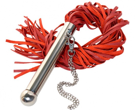Красная кожаная плеть - ToyFa - купить с доставкой в Салавате