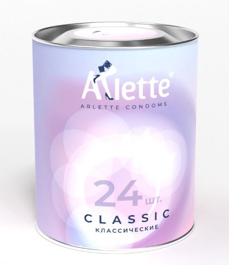 Классические презервативы Arlette Classic - 24 шт. - Arlette - купить с доставкой в Салавате